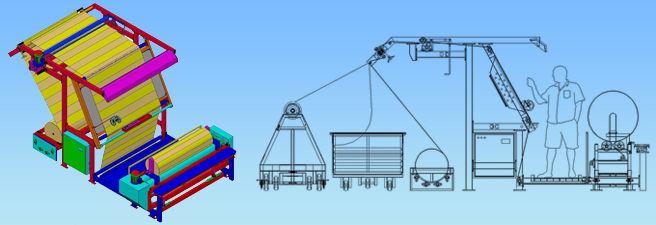 fabrication inspaction rolling M/c